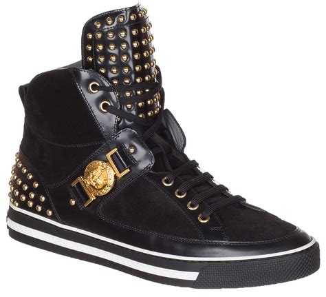 versace sneakers size 4|high top Versace sneakers men.